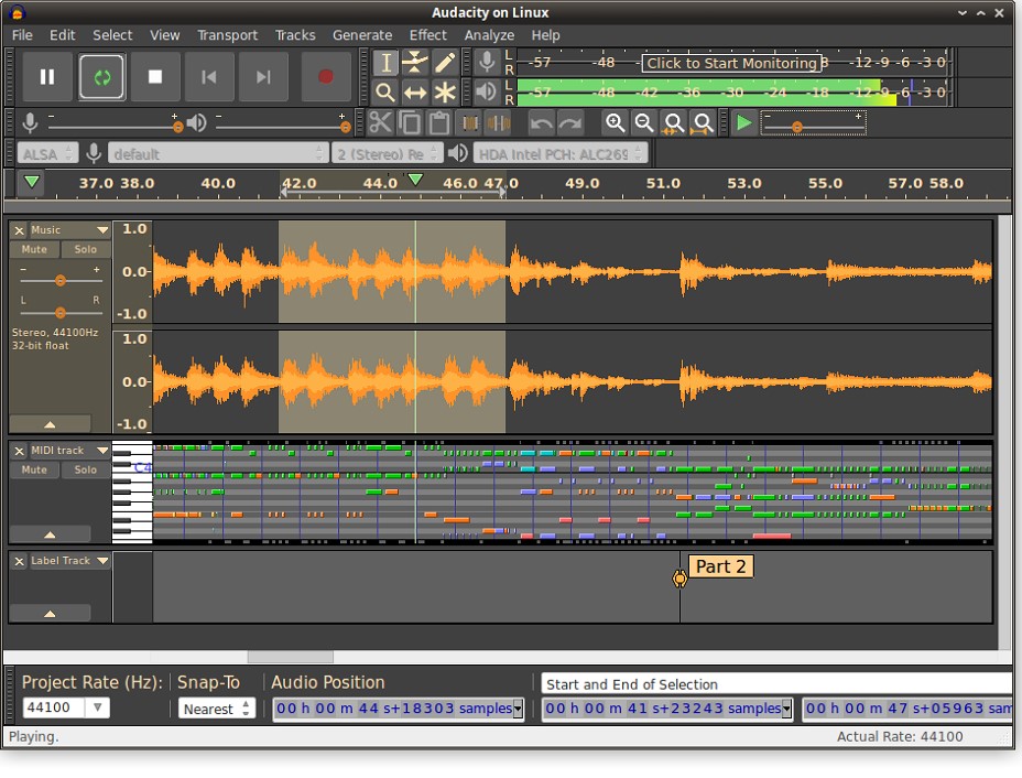Multitrack Sound Player App Mac
